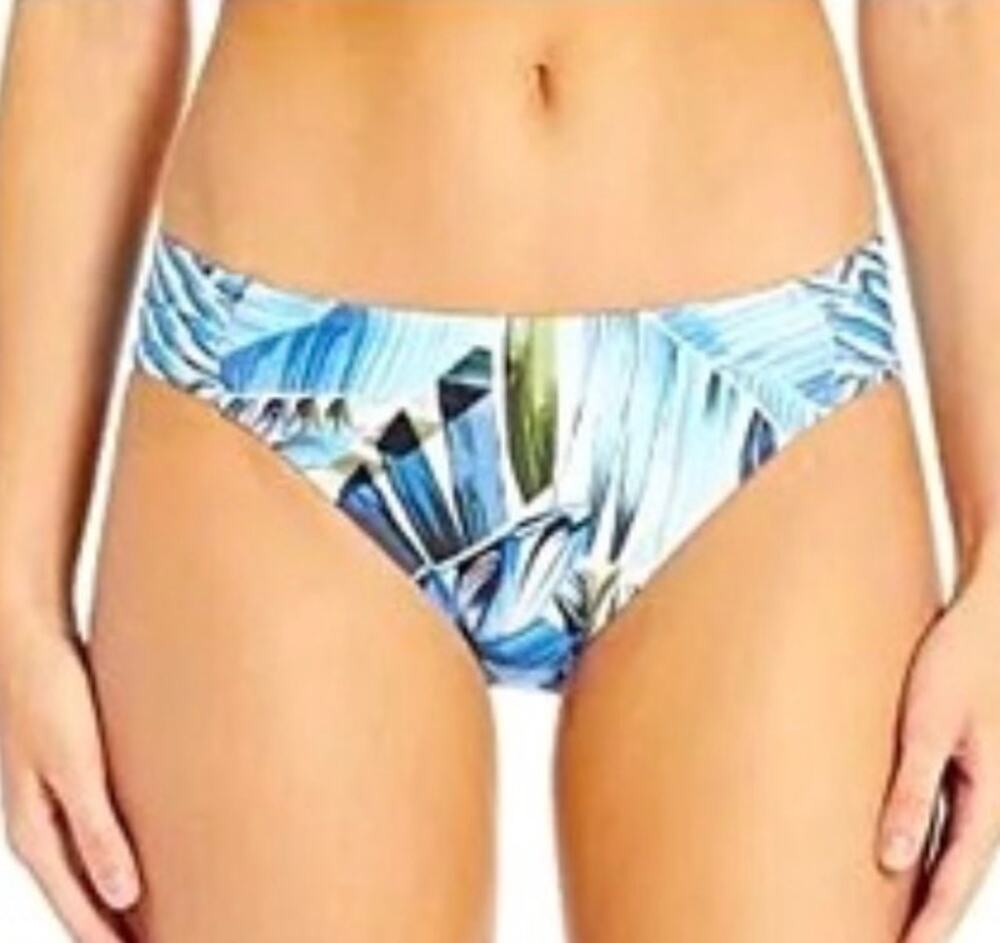 La Blanca Too Cool Side Shirred Hipster Bikini Bottom 14 NWT